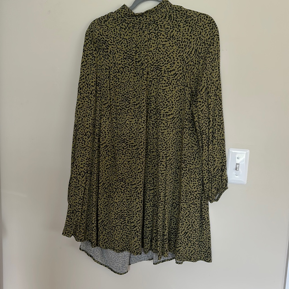 High Neck Keyhole Dress